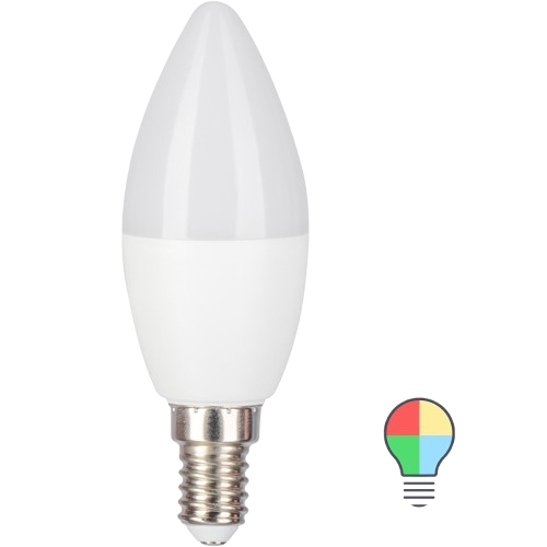 Лампочка Е14 6W Gauss RGB